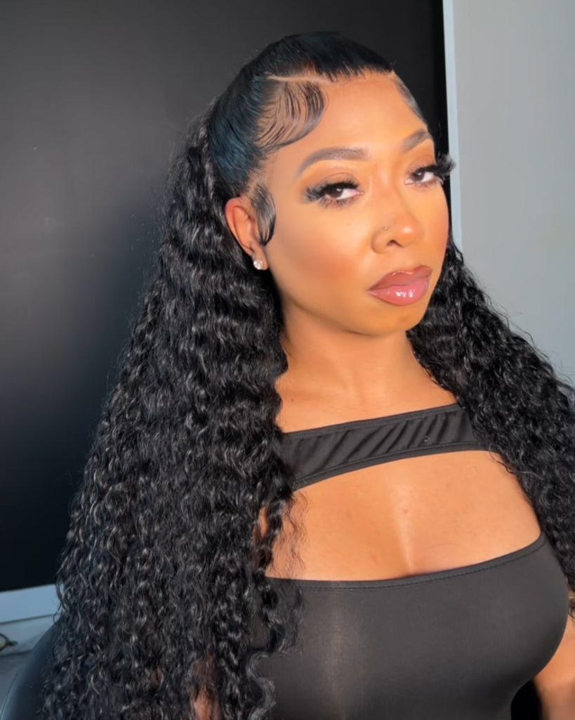 HD Deep Wave Frontal Wig