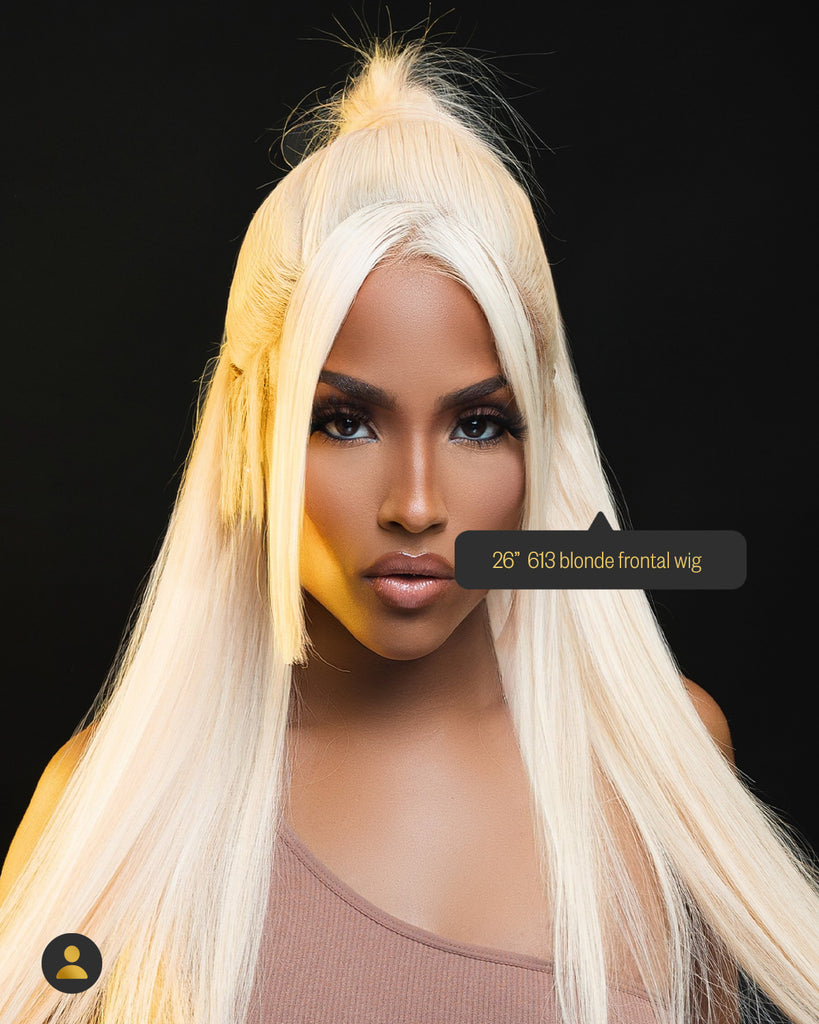 HD 613 Straight Frontal Wig